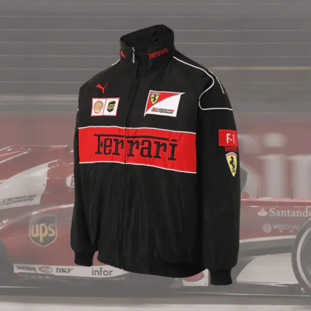 Jaqueta Ferrari Full Black
