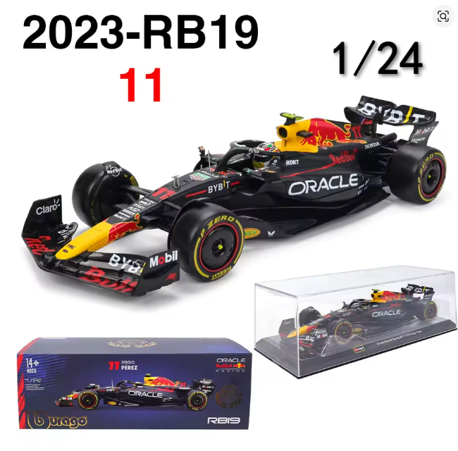 Miniature Red Bull Racing 2023 RB19 #11 – Sergio Pérez