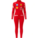 Macacao Longo Feminino Ferrari Charles Leclerc - 2025