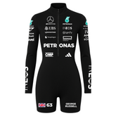 Macaquinho George Russell Preto Mercedes - 2025