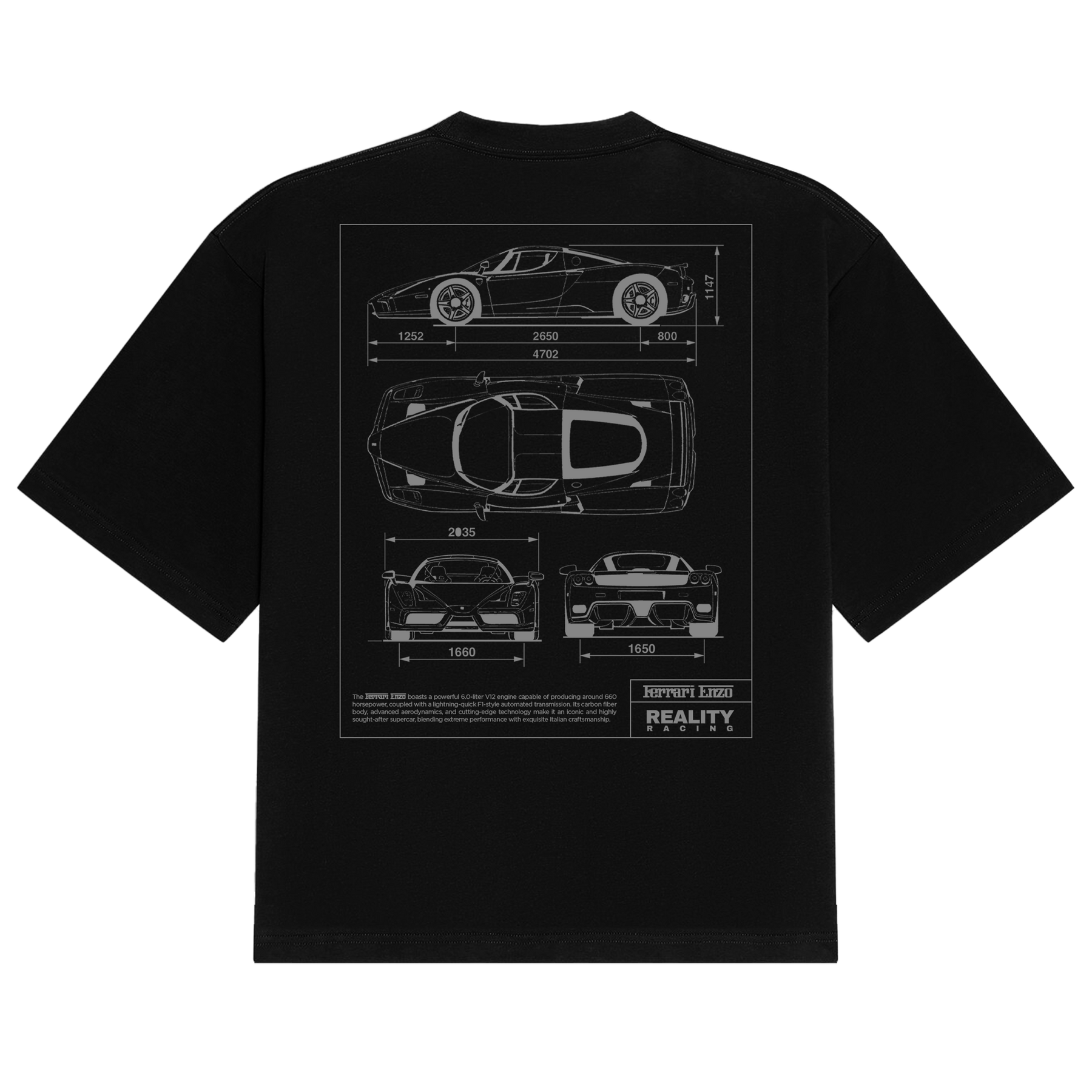 Enzo Blueprint Tee