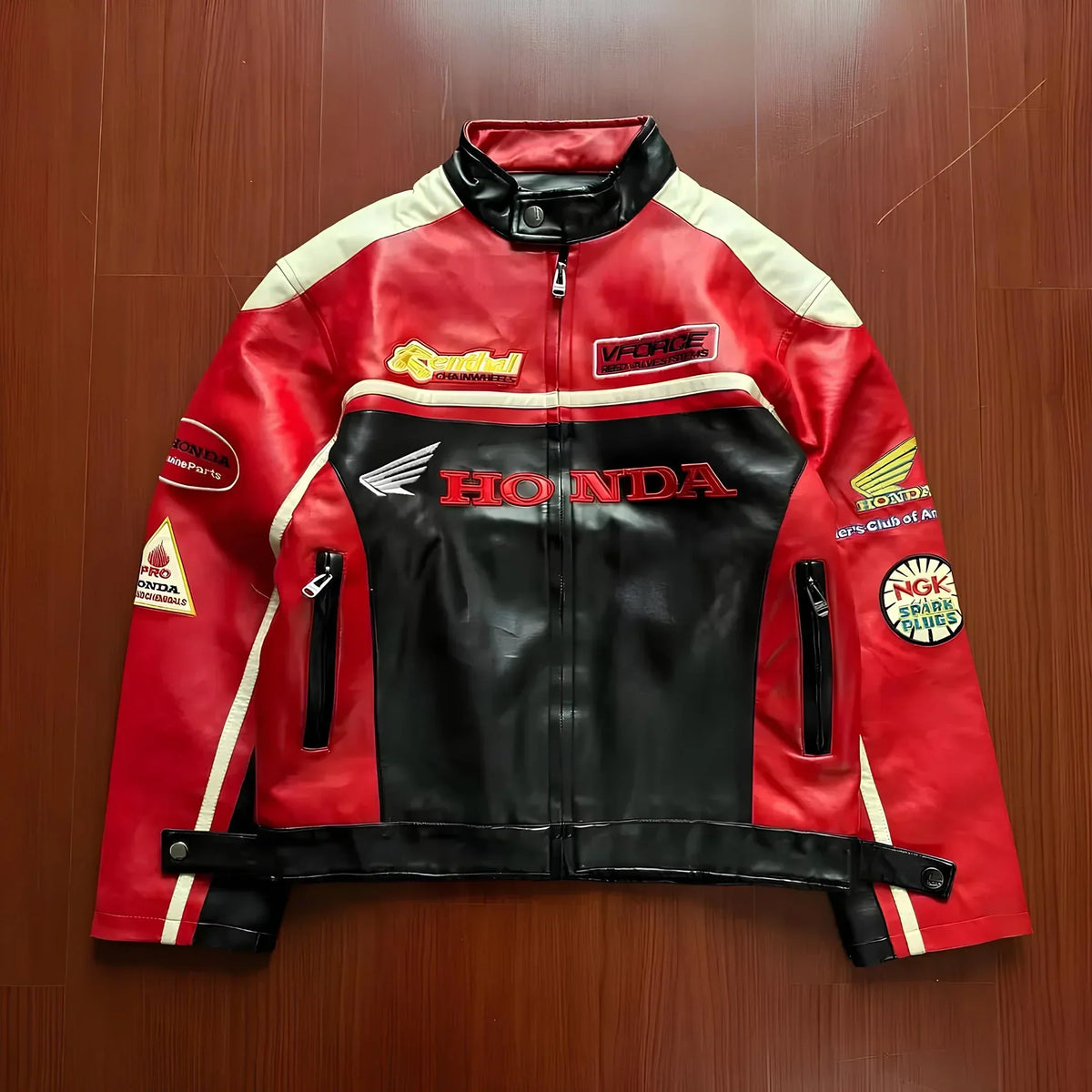 Jaqueta Honda de Couro